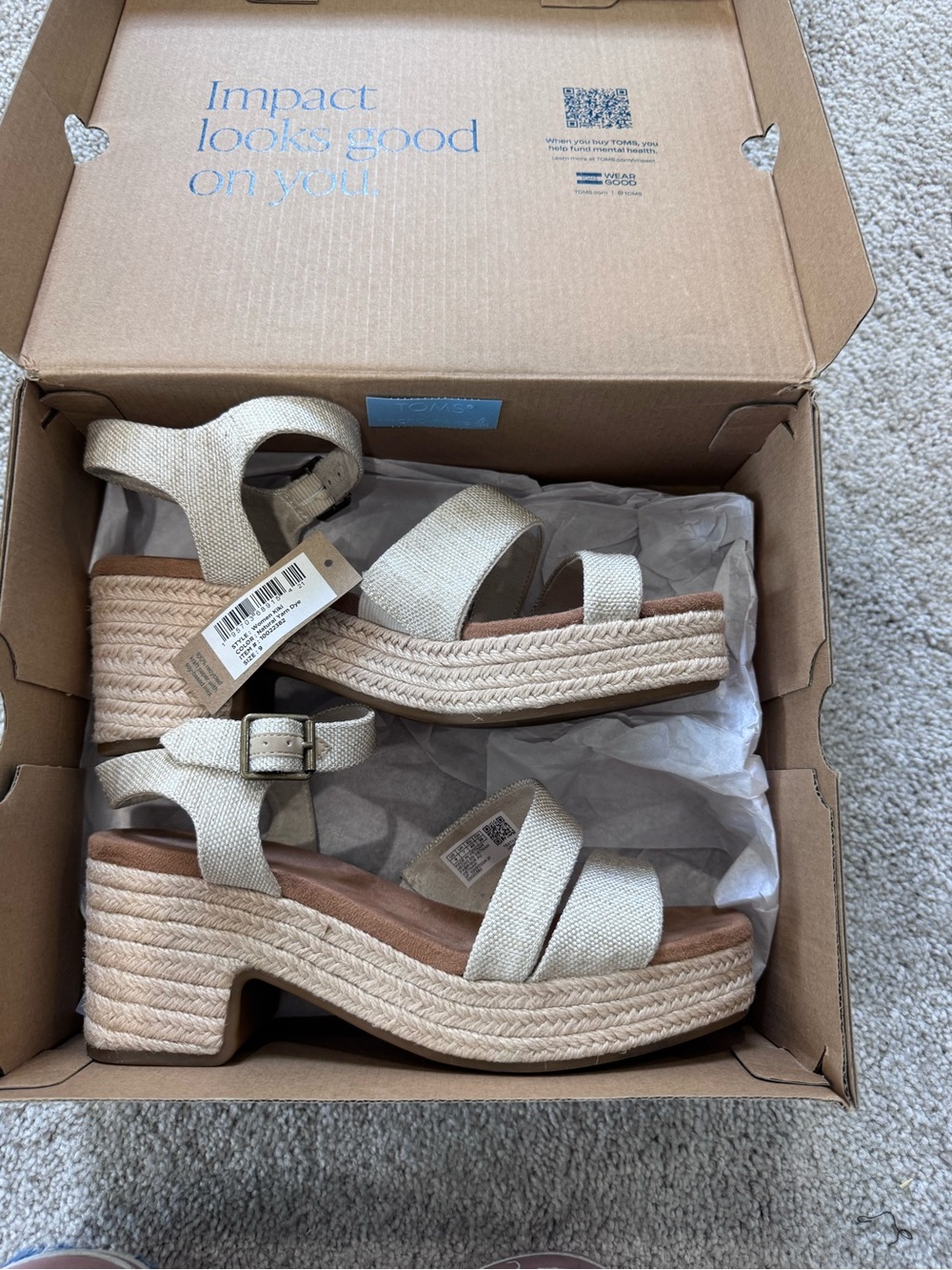TOMS Kiki Espadrille Sandal - Picture 8 of 8